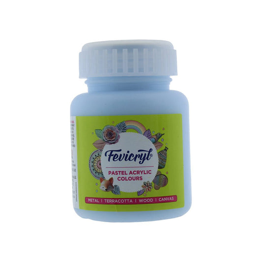 Fevicryl Pastel Acrylic Colour 100Ml - Blue Jay