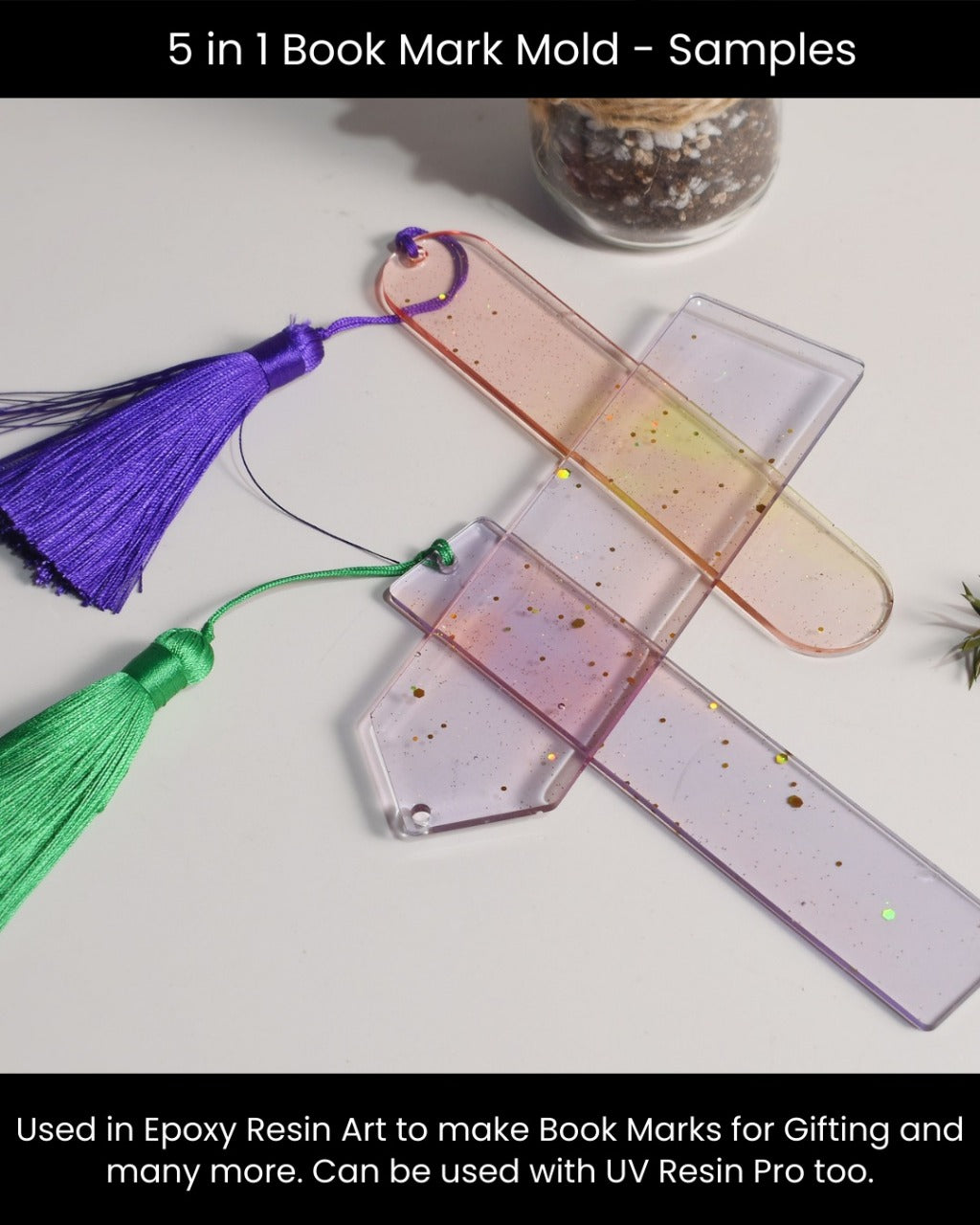 5 in 1 Book Mark Mold