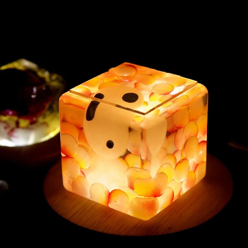8.1 Cm Cube Shaped Paper Weight Mould