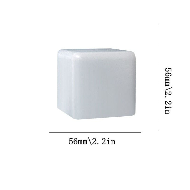 5.6CM CUBE SHAPED PAPER WEIGHT MOULD