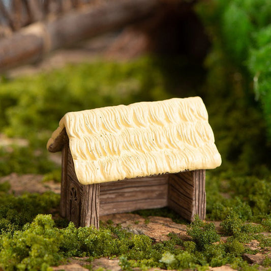 Thatched Door Miniature