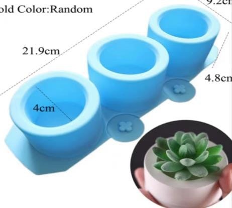 3 In 1 Round Planter Mould