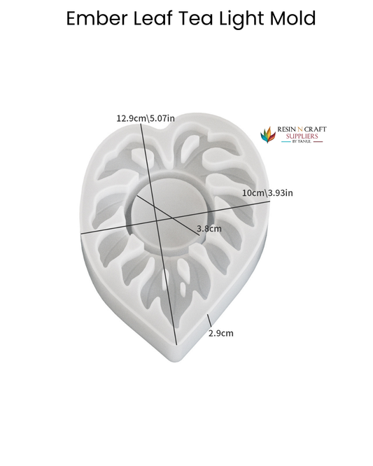 Ember Leaf Tea Light Mold