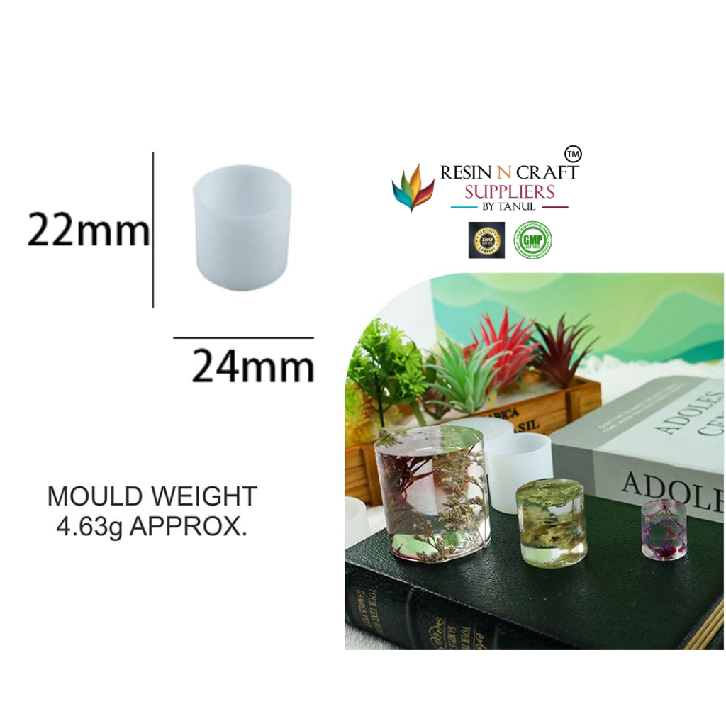 Mini Cylinder Candle Mould RSM0191M