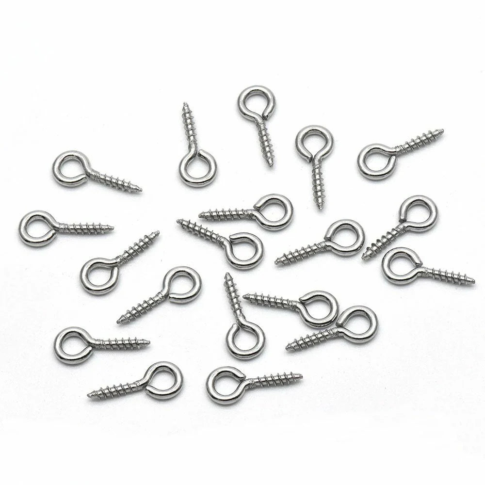 Eye Screw Silver For keychain & Jewellery