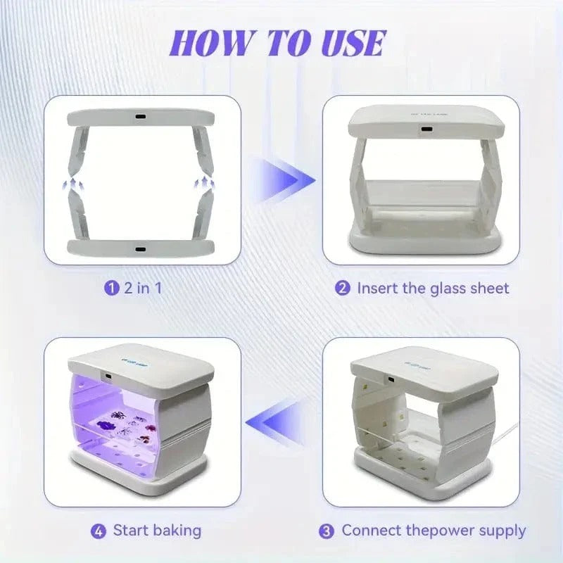 4-Way LED UV Resin Curing Lamp