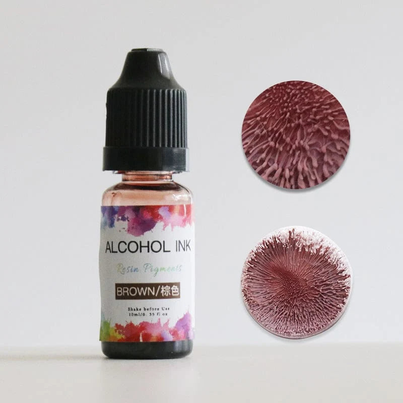 Alcohol Ink for Resin Art – 10 ML | Available in 1 pc - 24 pc set