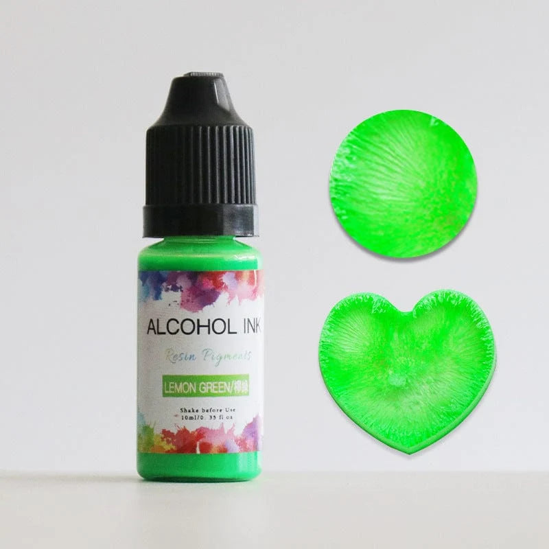Alcohol Ink for Resin Art – 10 ML | Available in 1 pc - 24 pc set