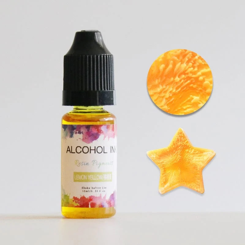Alcohol Ink for Resin Art – 10 ML | Available in 1 pc - 24 pc set