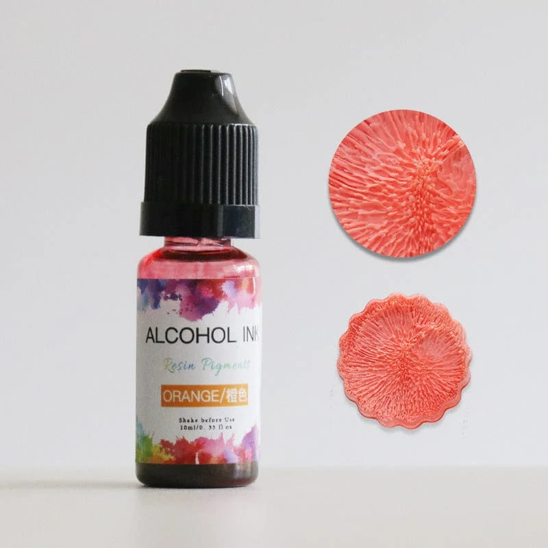 Alcohol Ink for Resin Art – 10 ML | Available in 1 pc - 24 pc set