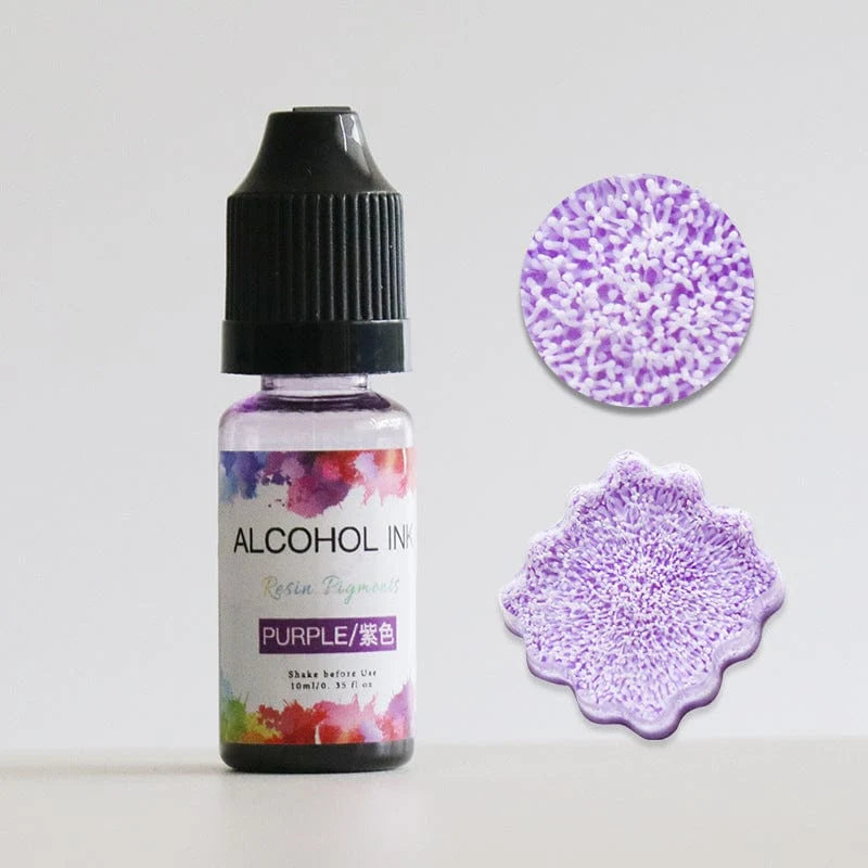 Alcohol Ink for Resin Art – 10 ML | Available in 1 pc - 24 pc set