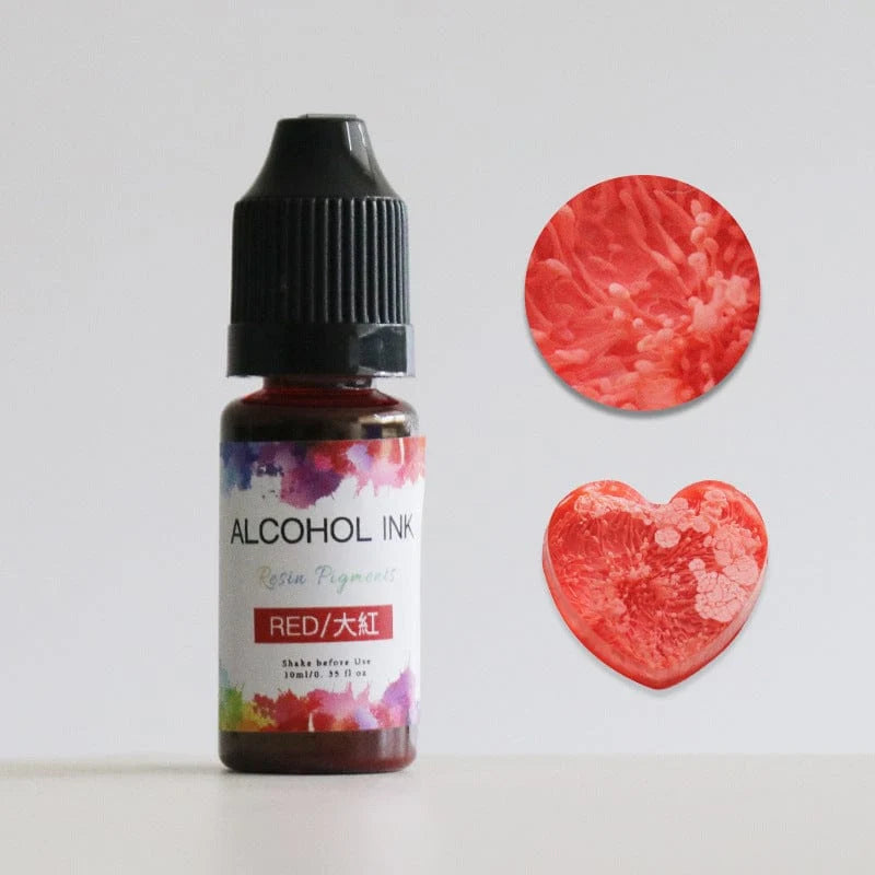Alcohol Ink for Resin Art – 10 ML | Available in 1 pc - 24 pc set