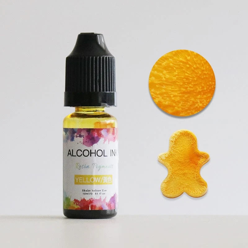 Alcohol Ink for Resin Art – 10 ML | Available in 1 pc - 24 pc set