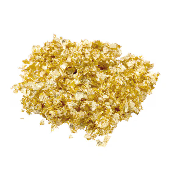 Golden Foil Flakes (Small , Large , Jumbo Jar)