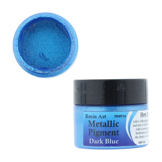 Dark Blue Metallic Pigment (20 Gram)